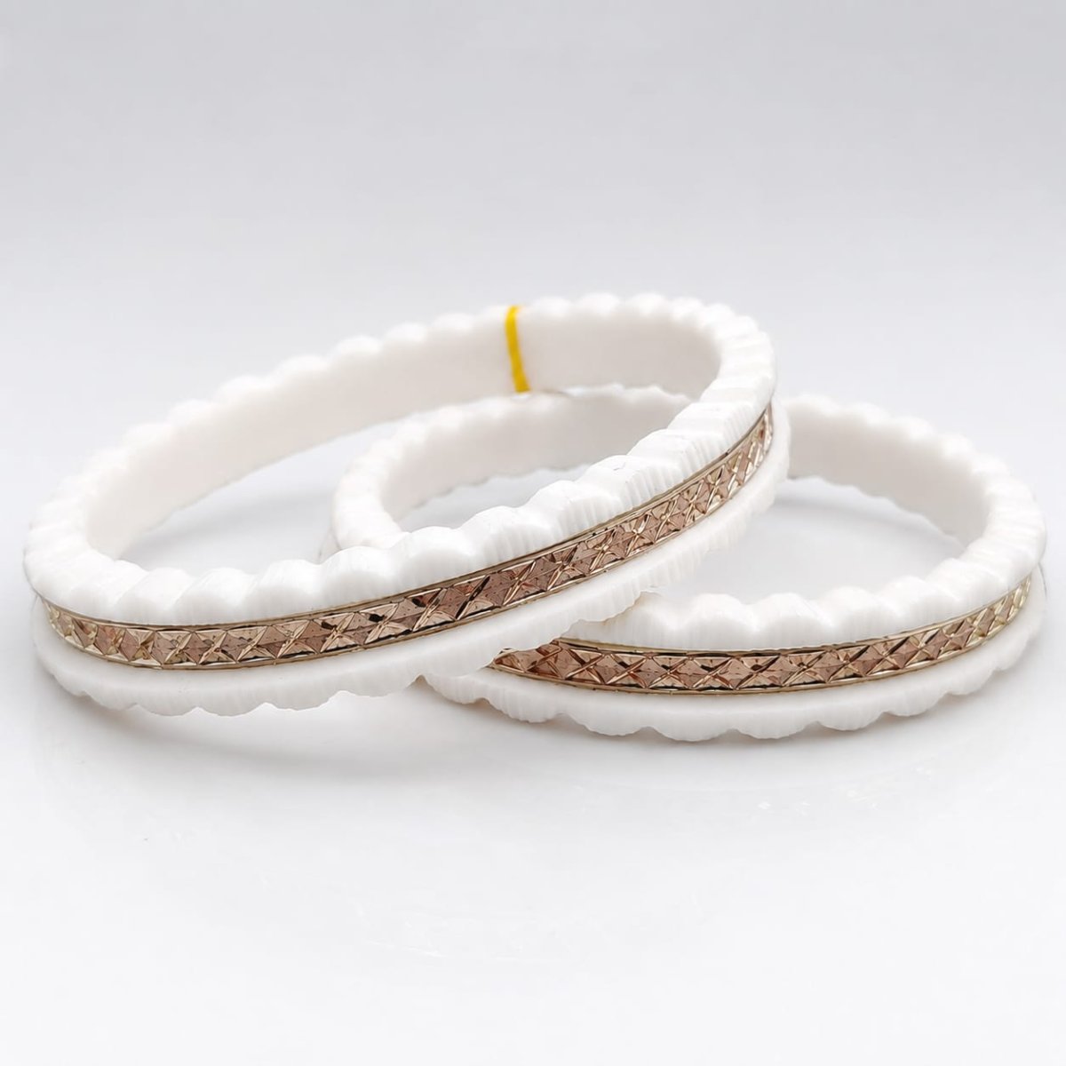Real Sankha Sakha Bangles in 925 Sterling Silver for Women